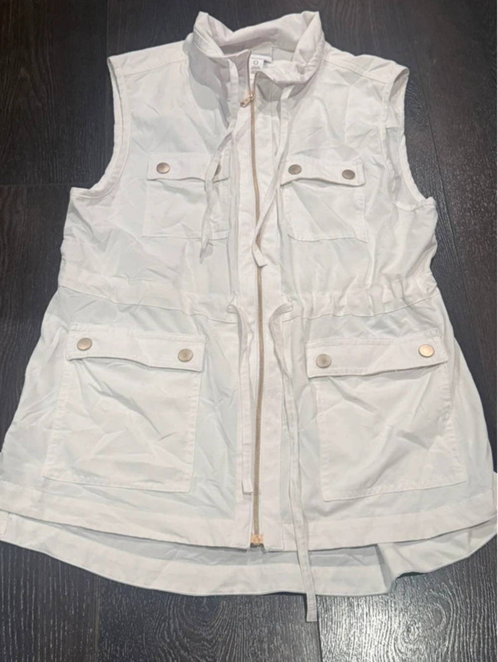 Weekends by Chico’s Utility Vest Size 0 1405